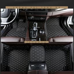 image-Wholesale full set of separate car floor mats universal non-slip foot mats fully surrounded by easy-to-clean car floor mats