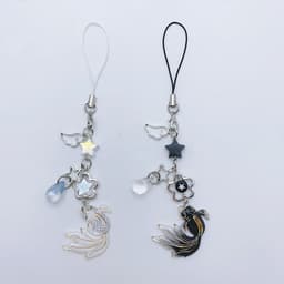 image-New Chinese Koi Beaded Hanging Chain - Versatile Mobile Phone Pendant