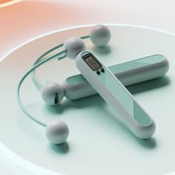 image-Six Seven Eight Electronic Jump Rope With Counter Cordless Skipping Rope