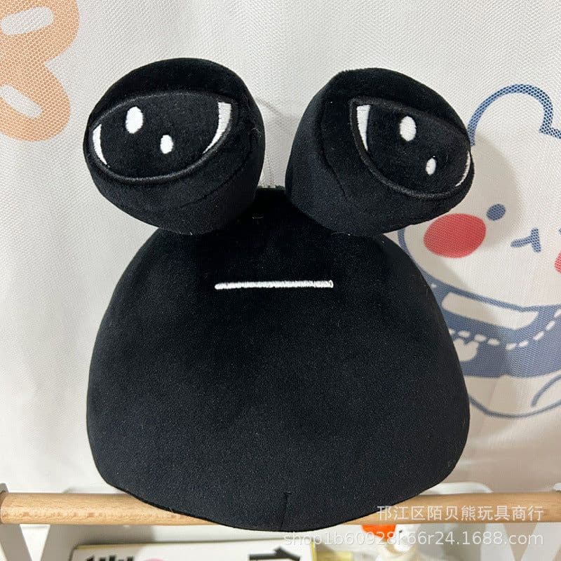 image-Alien Big-Eyed Snail Plush Toy Doll - Cross-border Pou