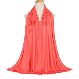 image-Modal Cotton Scarf - Long Soft Casual Solid Color