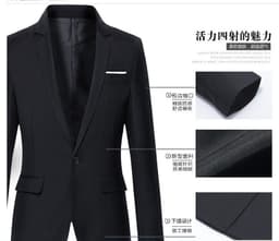 image-Foreign Trade Men's Korean Style Casual Suit Small Suit Youth Men's Suit Men's Casual Jacket Wholesale