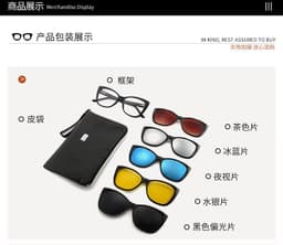 image-Cool Eyes 5-in-1 Clip Sunglasses - Polarized Men's & Women's UV400 Mirror