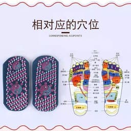 image-Yuehong wormwood self-heating socks warm feet warm massage health care socks washable cotton mid-tube socks