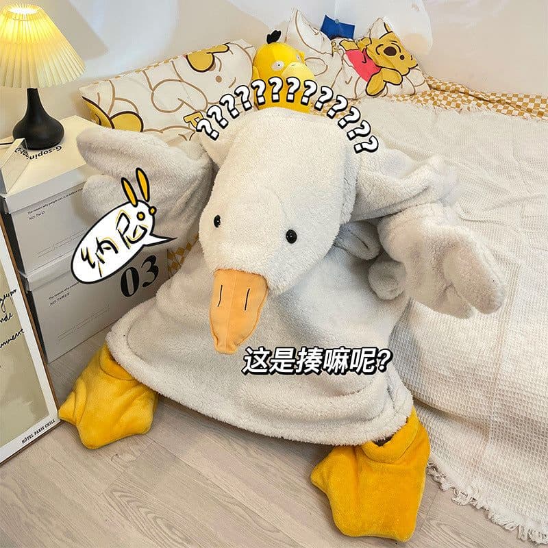 image-Coral Velvet Pajamas Women Winter Thickened Flannel Gray