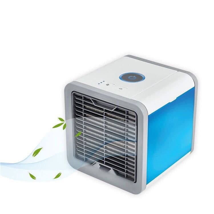 image-Cross-border mini office air conditioning fan second generation convenient home desktop cooling fan small spray usb air cooler