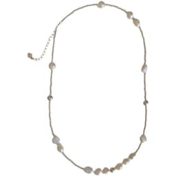 image-South Korea's Dongdaemun High-end Design Sense Personality Versatile Niche Versatile Baroque Pearl Simple Clavicle Chain
