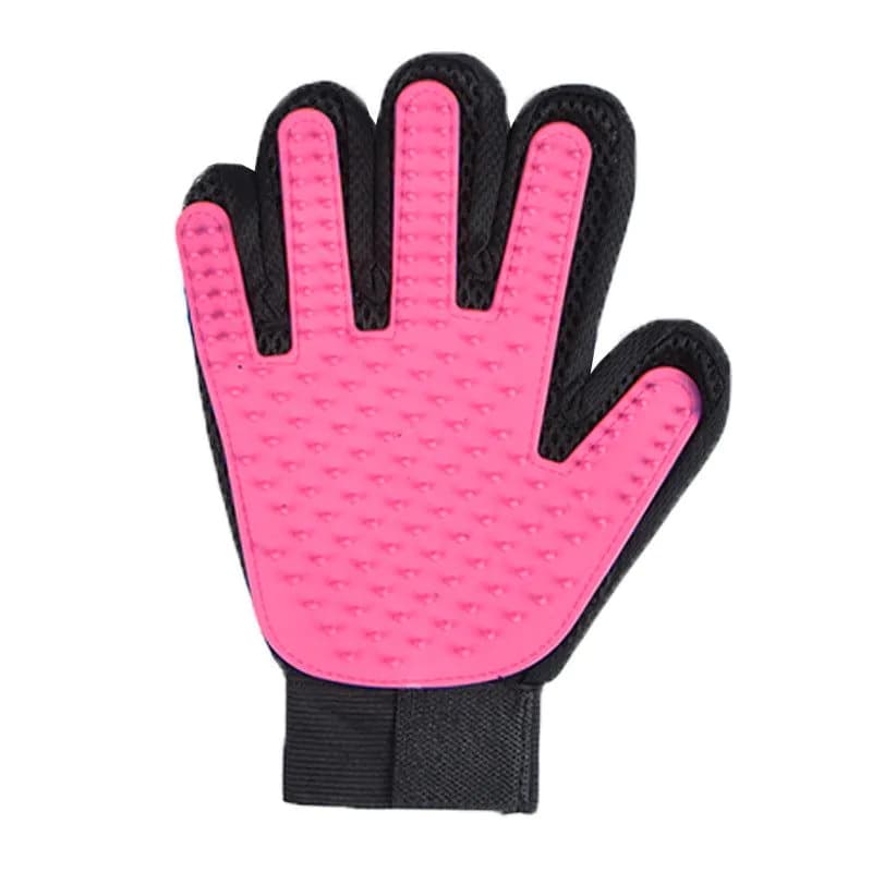 image-Pet Grooming Gloves - Dog Hair Removal Silicone