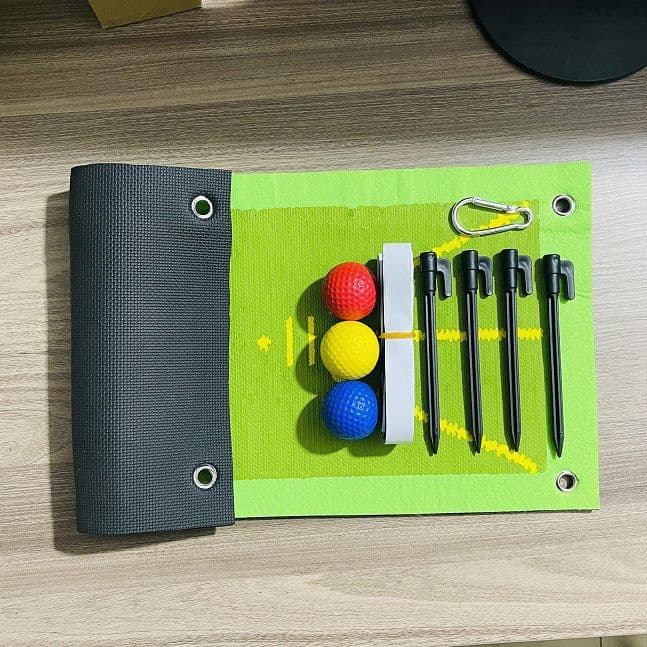 image-Golf Training Mat Practice Indoor Outdoor