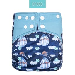 image-Happyflute Cloth Diaper - Waterproof, Anti-Leakage, One Size Fits All