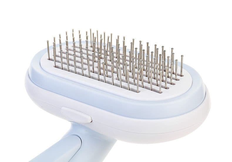 image-Carnivore Pet Comb - Dog Grooming Brush Pink