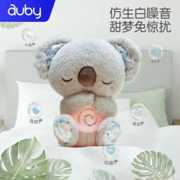 image-Koala Plush Doll - Grey Music Toy Newborn