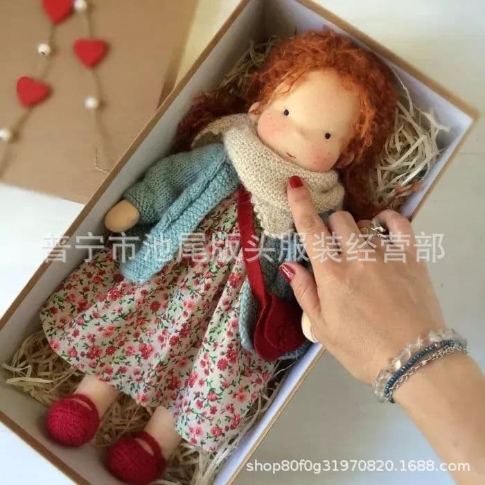 image-Waldorf Doll Vinyl Mini Christmas Thumbling