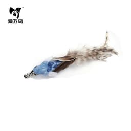 image-Cat Teaser Wand - Feather Interactive Toy