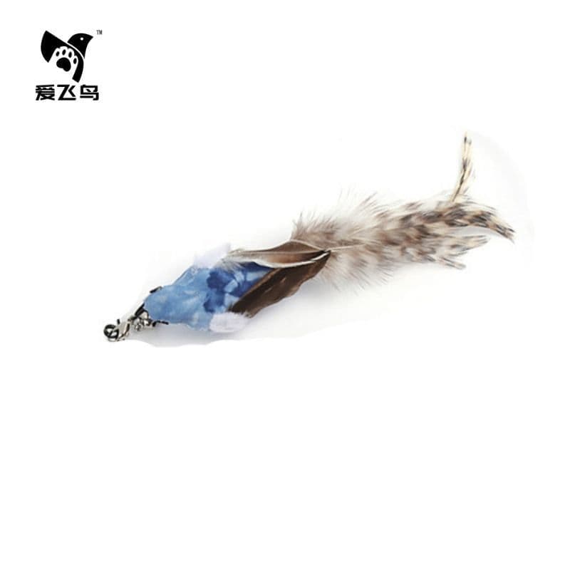 image-Cat Teaser Wand - Feather Interactive Toy