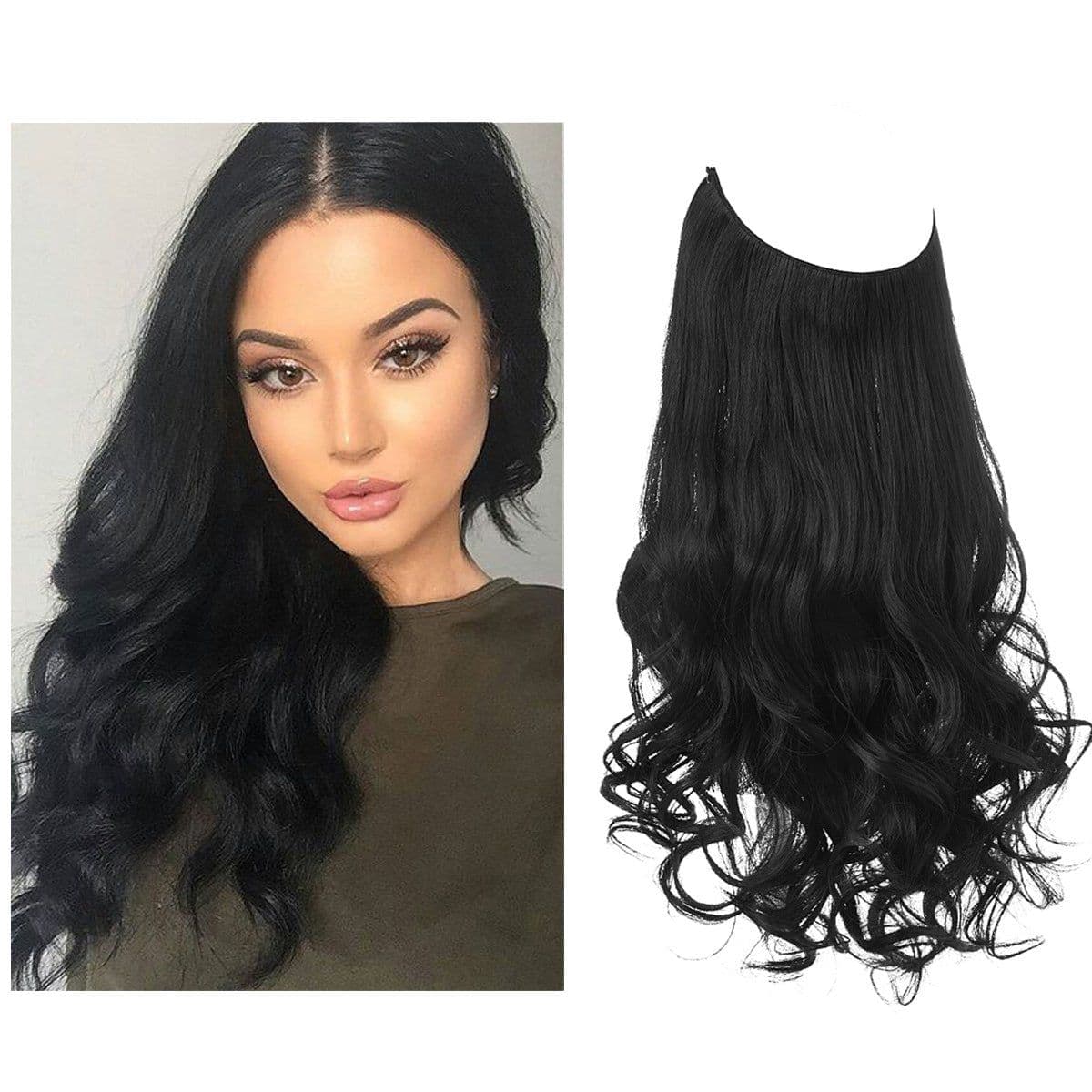 image-Sierra Wig Long Curly Hair 18" High Temperature Fiber