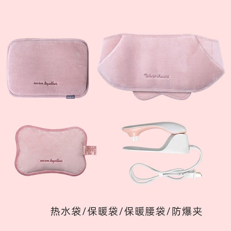 image-Han Zheng Rechargeable Hot Water Bag - 450W PVC, 1.5kg