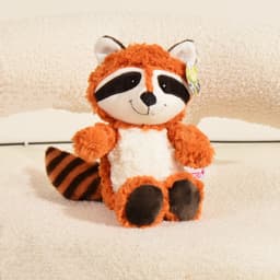 image-Raccoon Plush Toy 25cm Gray - Kids Stuffed Animal