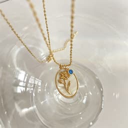 image-December Flower Necklace - Sunflower Copper Clavicle Chain 21-50cm