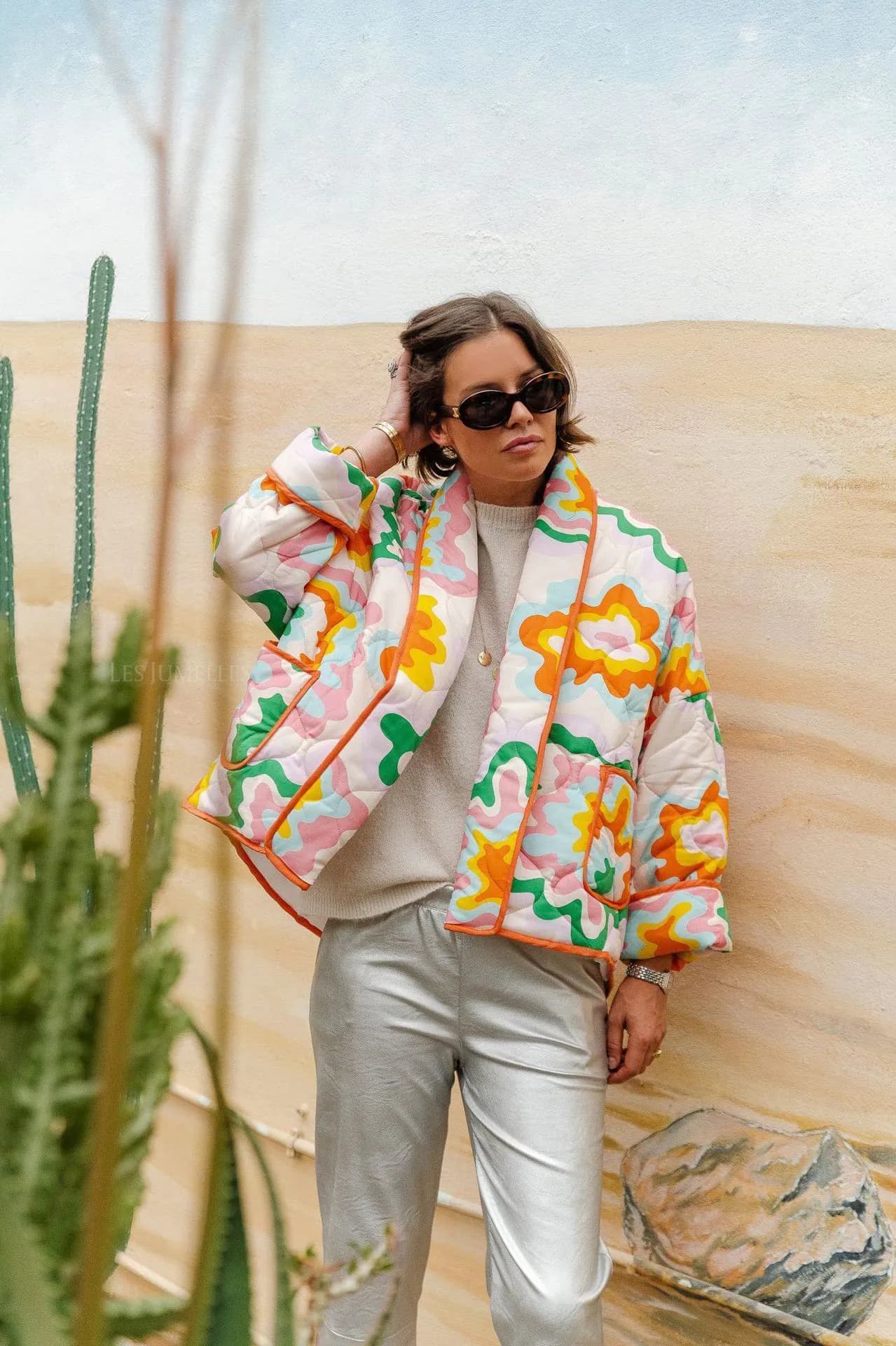 image-Printed Cotton Jacket HY053 - Autumn/Winter Fashion