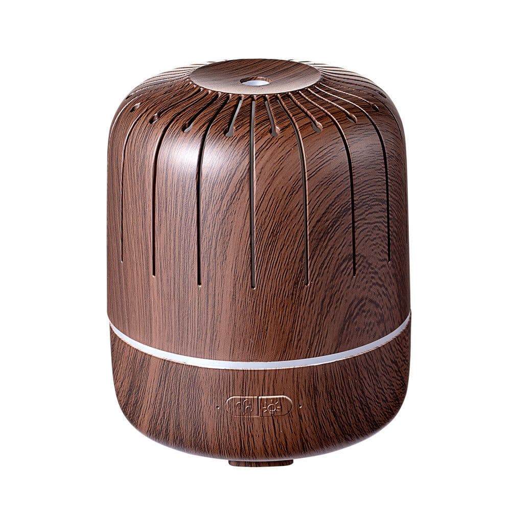 image-Ultrasonic Aroma Diffuser - Light Wood 180ml USB