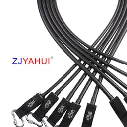 image-Cross-border direct supply of 11-piece tension rope set, fitness resistance band set, training elastic band, TPE latex tensioner