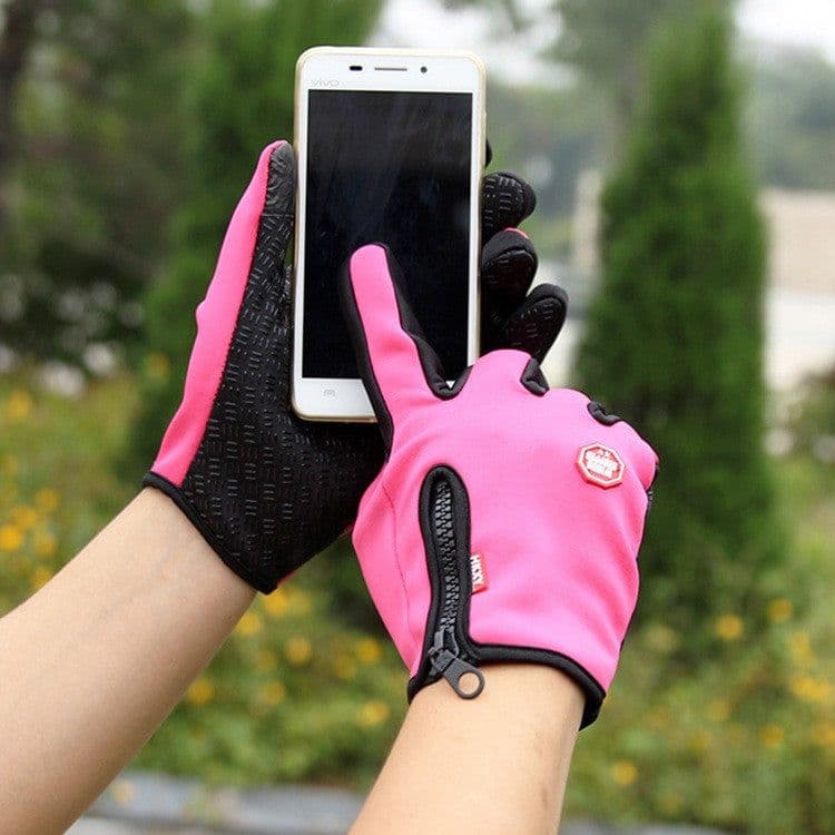 image-Cycling Gloves Full Finger Men Women Black M