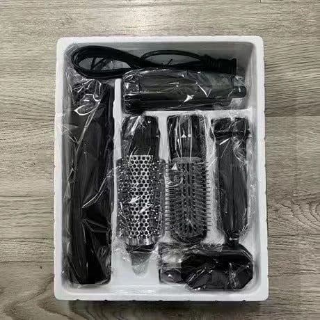 image-Hair Straightener Brush 5 in 1 Hair Dryer