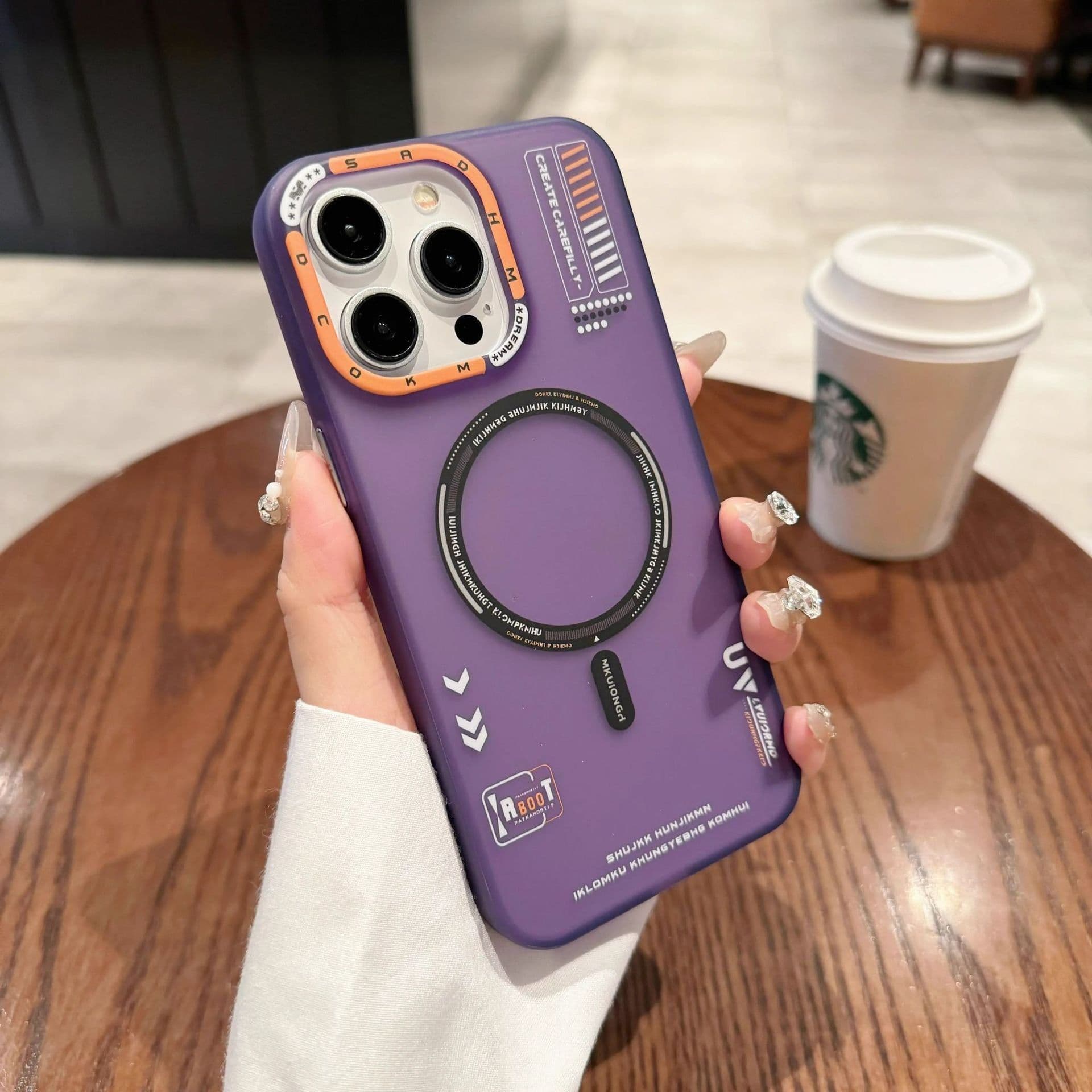 image-Jerry Sheng iPhone 15 Pro Max Case - Frosted Magnetic