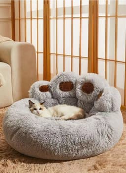 image-New creative cute cute palm long hair kennel cat kennel lock warm and warm four seasons universal kennel mat manufacturer