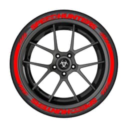 image-Speedhunters Car Tire Stickers 3D Decal PVC