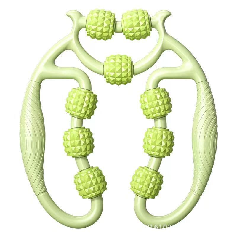 image-Roller Massager Muscle Relaxation Wheel - Green 12