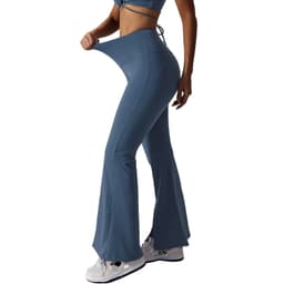 image-European & American Yoga Pants High-Waist Bell-Bottom 80-95
