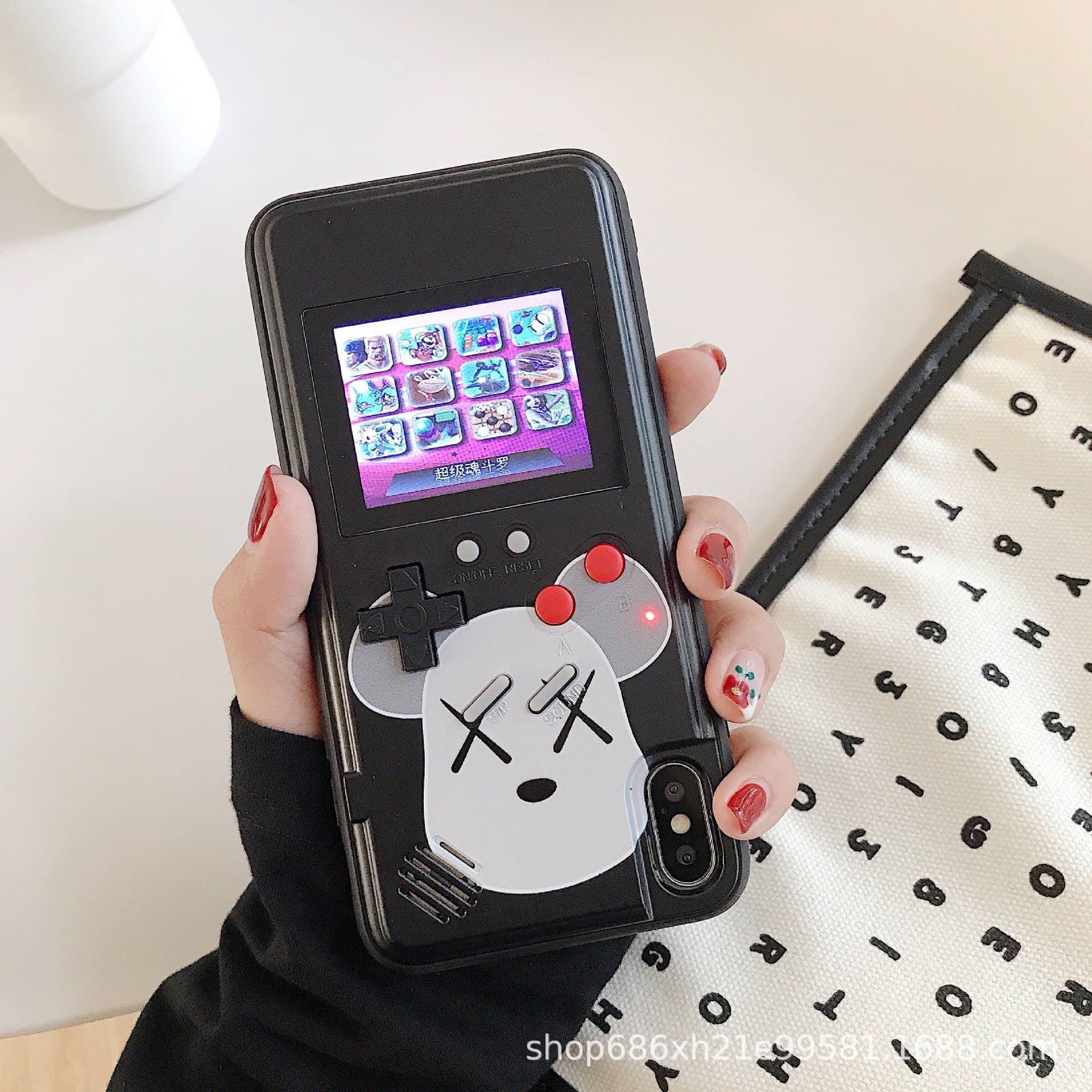 image-iPhone 13/14 Pro Max Game Case - Tetris - Color Screen - Apple 11/12 Mini