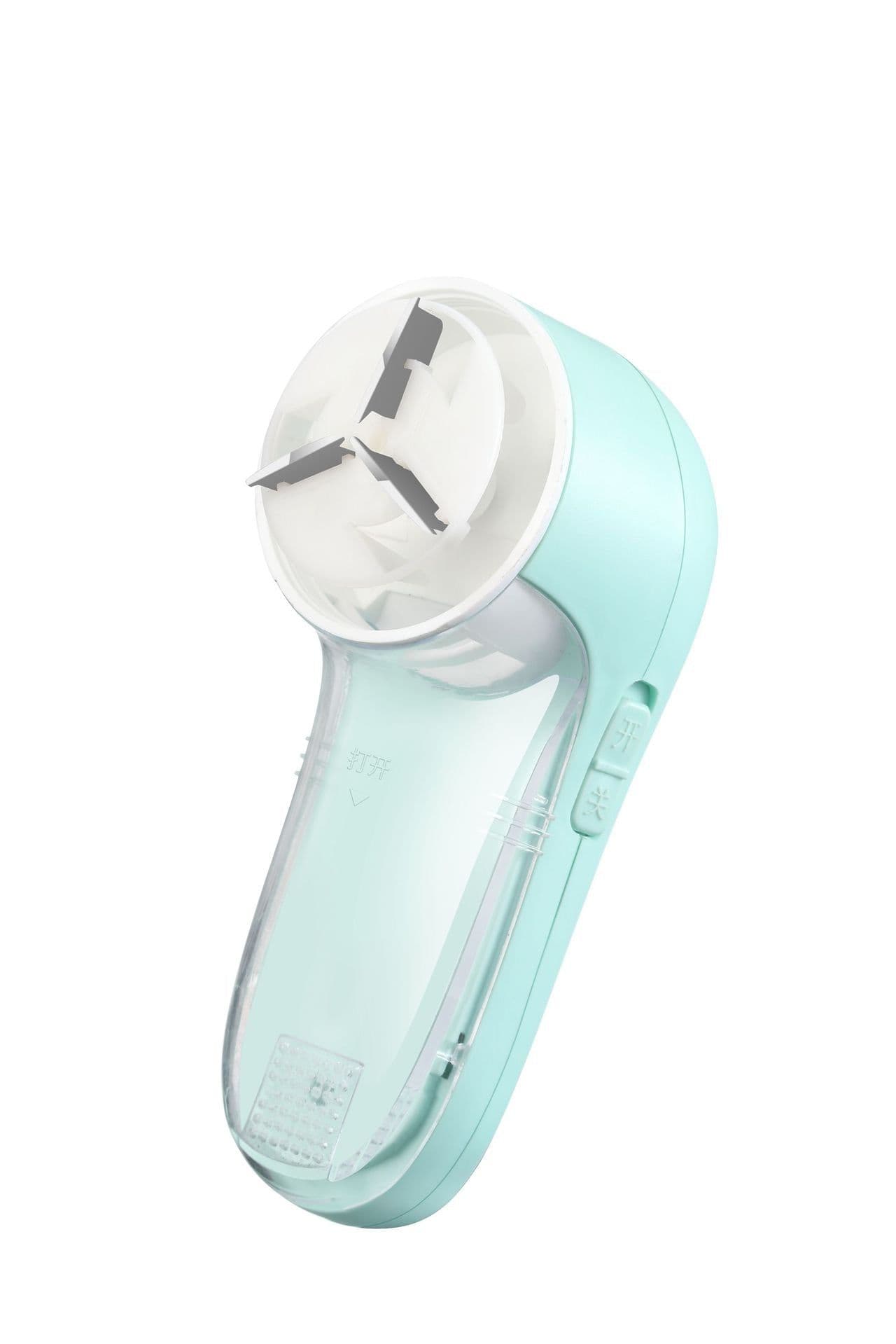 image-Hair Ball Trimmer USB Rechargeable Mint Green