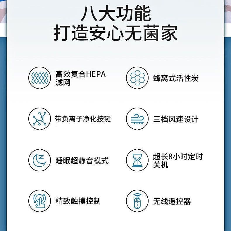 image-Air Purifier Negative Ion Formaldehyde Removal