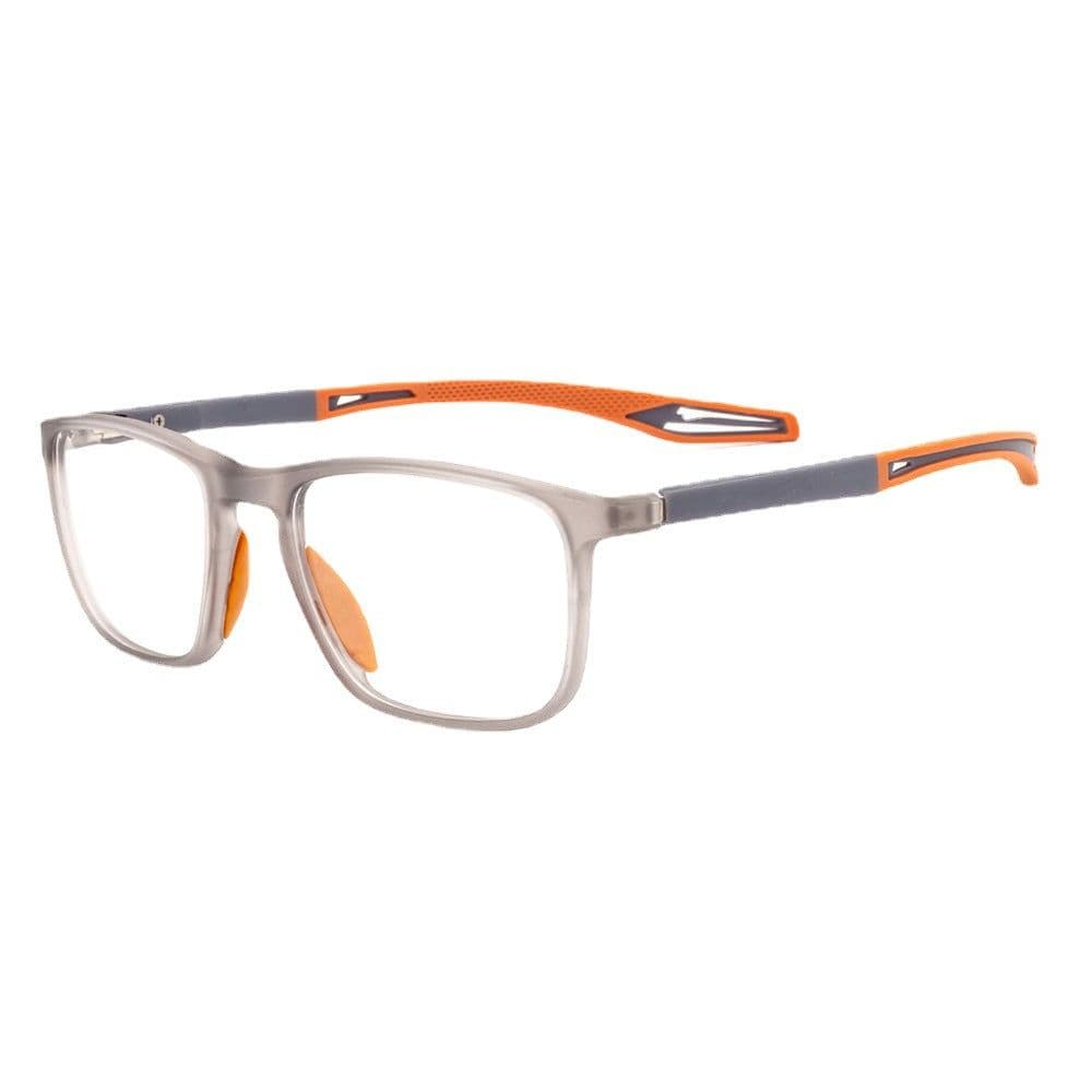 image-Sports glasses men's playing basketball anti-slip anti-sweat anti-blue light flat mirror can be equipped with myopia glasses frame frame wholesale