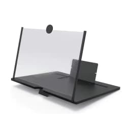 image-New pull-out 12-inch mobile phone screen magnifier projection stand 3D HD amplifier ultra-thin eye protection