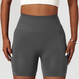 image-Yoga Shorts - Summer Running Tights, Breathable High Waist, Versatile Sports Pants, Far Mountain Ash
