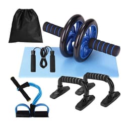 image-LEATOU Ab Wheel 7-Piece Indoor Fitness Equipment Set - LT-TZ32