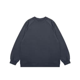 image-INF Men's Raglan Sweatshirt Black Loose 330g