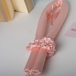image-Foam Sponge Curling Iron Set - Pink Large Wave
