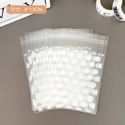 image-Star self-adhesive bag, essential card packaging bag, card holder, gift packaging bag, affordable small card material