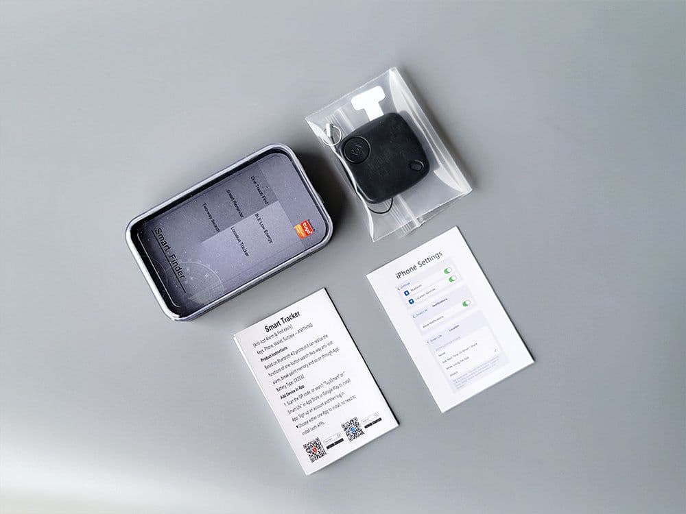 image-Tuya Smart Bluetooth Tracker White - Apple iOS