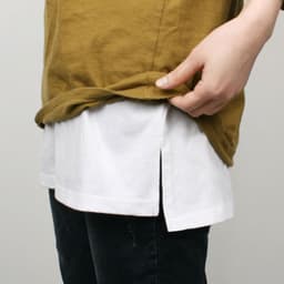 image-Sweatshirt women's base artifact butt curtain hem autumn and winter all-match cotton cloth inner wear layered buttocks cover half-length white skirt