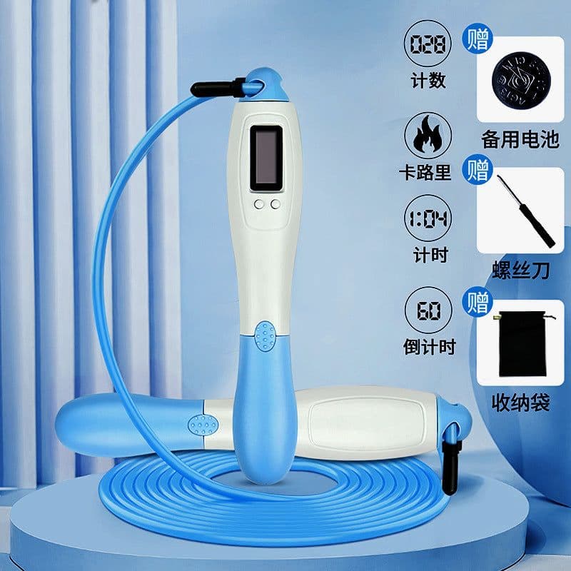 image-Powder Smart Skipping Rope Ball - Dual-Use Electronic Counting
