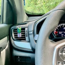 image-Creative succulent cactus potted car air-conditioning outlet aromatherapy clip car aromatherapy cotton car interior decoration