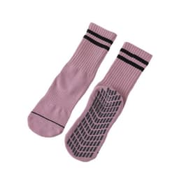 image-Yoga socks women's mid-tube spring and summer long tube professional non-slip shark library sports fitness floor socks Zhuji wholesale