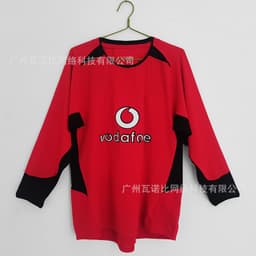 image-Football Jersey - Retro Home Away Long Sleeve Polyester
