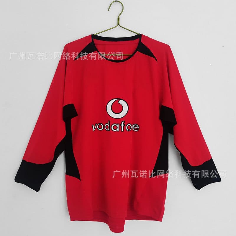 image-Football Jersey - Retro Home Away Long Sleeve Polyester